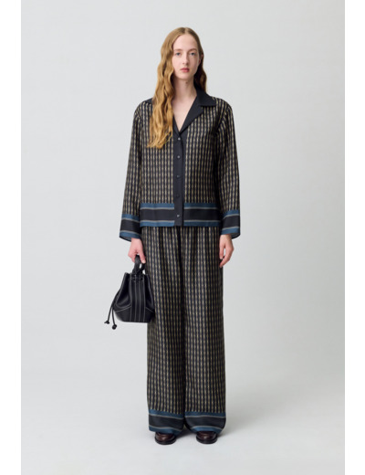 Chemise soie fluide