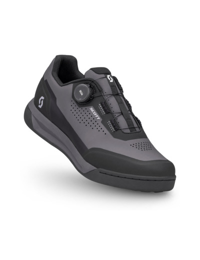 Chaussures VTT Femme MTB VOLT EVO CLIP BOA Gris Foncé/Noir