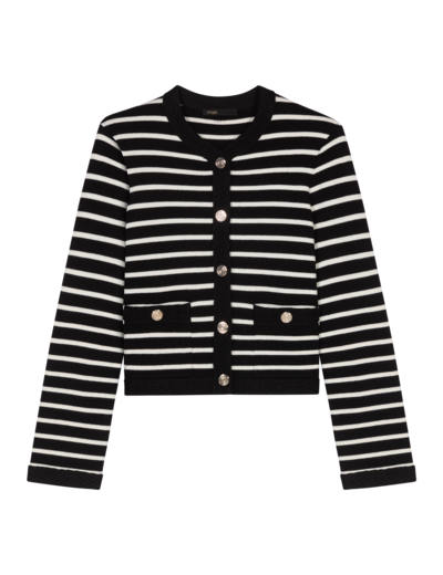 Cardigan à rayures