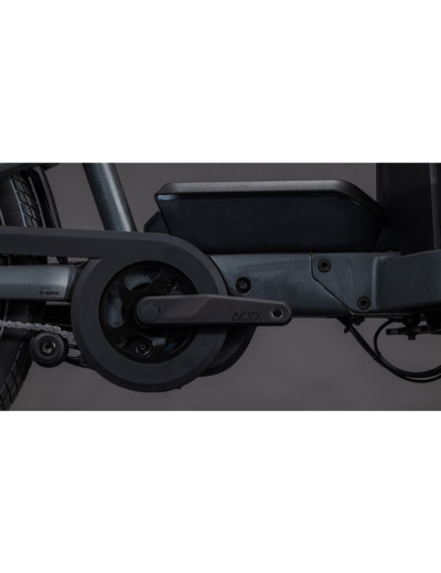 Vélo cargo électrique CARGO HYBRID COMFORT SLX 800 Noir/Noir