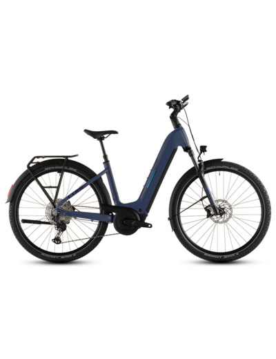 VTC électrique NURIDE HYBRID EXC 800 Bleu Jean/Bleu