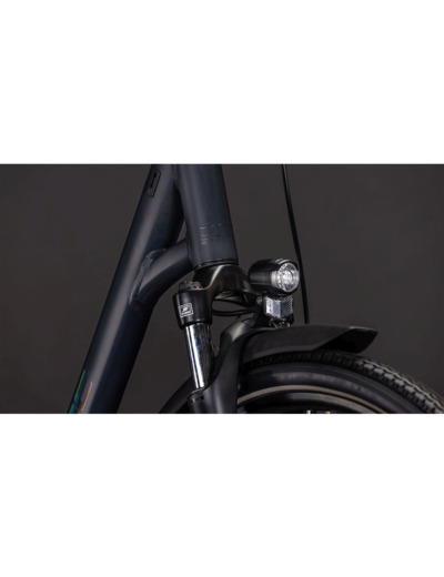 Vélo trekking TOURING ONE Noir/Chrome