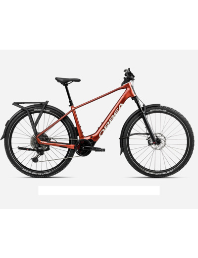 VTC électrique KEMEN ADV 10 Rouge Mars/Blanc Ivoire