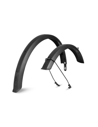 Kit de garde-boues avant/arrière SIC 2.0 76 29 BB MOUNT Noir