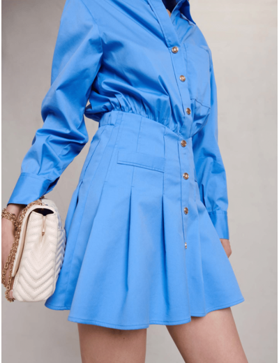 Robe chemise courte