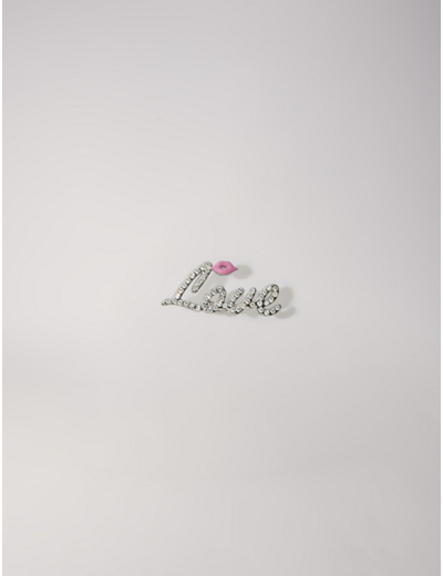 Bague Love strass