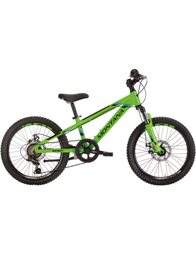VTT semi rigide Enfant SPIDY 20 TY 1X6V Vert