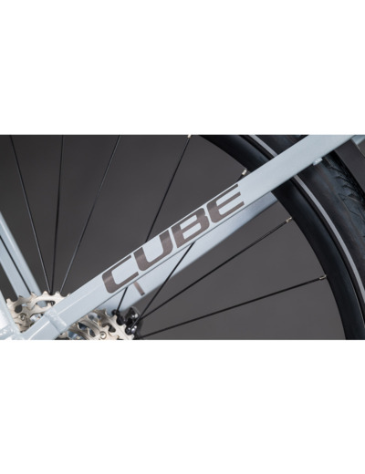 Vélo trekking électrique KATHMANDU HYBRID SLX 800 Gris/Gris