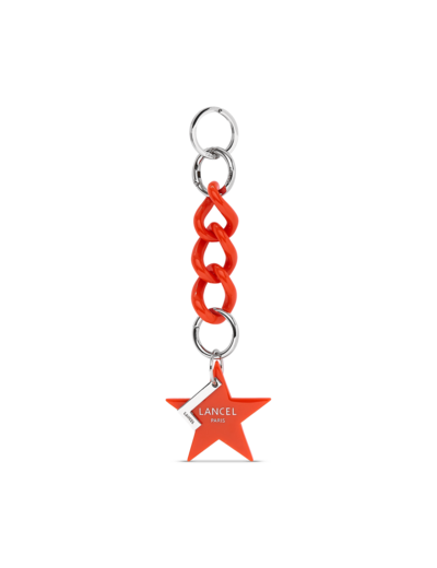 Stars de Lancel - Porte-clés chaine étoile - Métal et résine