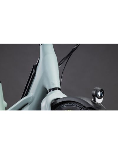 Vélo cargo électrique LONGTAIL HYBRID COMFORT 800 Gris Minéral