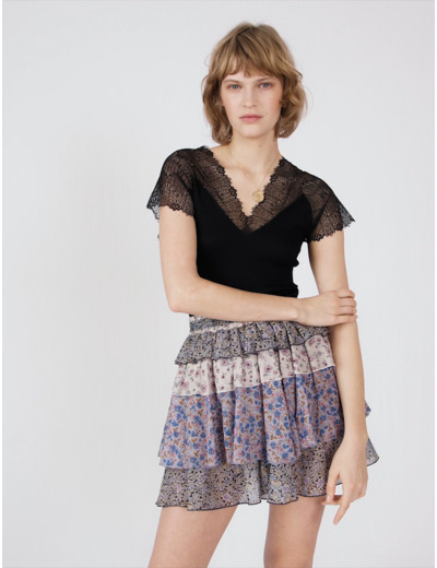 Pantalon ceinturé à boucle