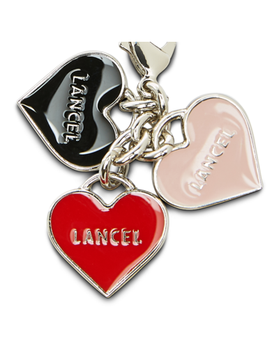 Charms de Lancel - Charm Multi cœurs émail et métal - Métal