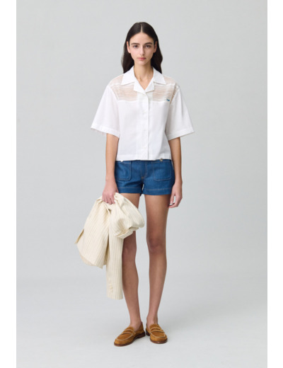 Chemise courte