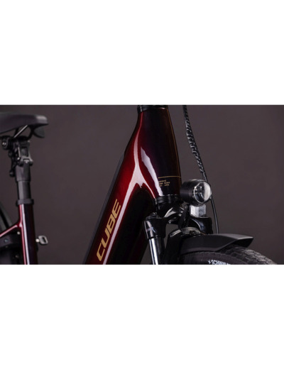 Vélo urbain électrique SUPREME HYBRID COMFORT PRO 600 Noir/Or