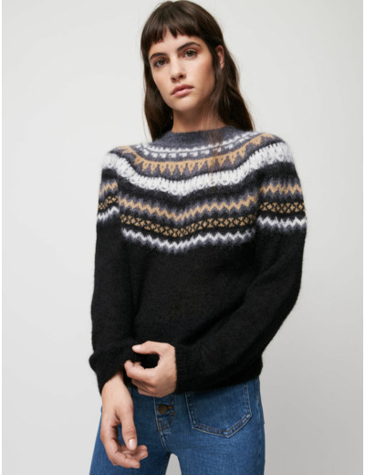 Pull en jacquard