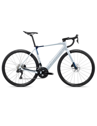 Vélo de route électrique GAIN M30I Argent/Bleu