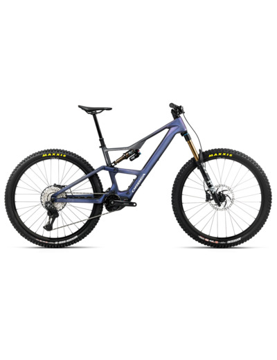VTT tout suspendu électrique RISE LT M10 420W Tanzanite/Carbone
