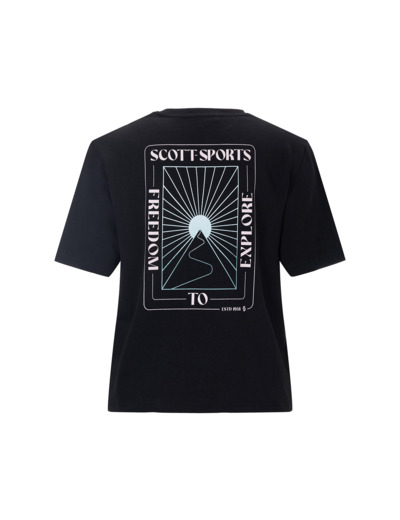 T-shirt manches courtes Femme GRAPHIC Noir