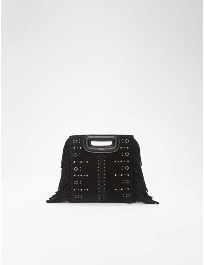 Sac M mini en suède à studs
