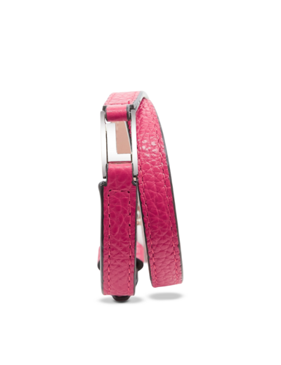 Max de Lancel - Bracelet - Cuir de vachette grainé et métal