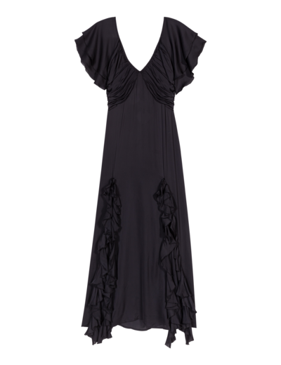 Robe longue dos ouvert