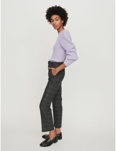Pantalon en prince-de-galles
