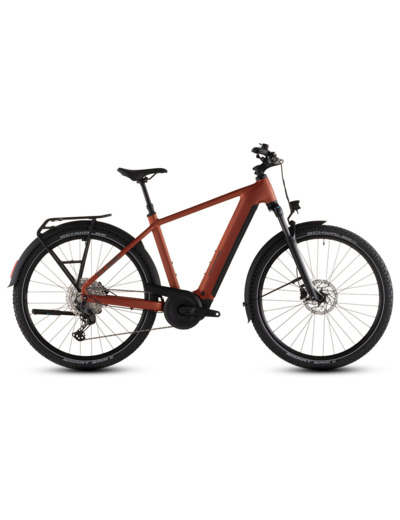 VTC électrique NURIDE HYBRID PRO 800 Rouge Chili/Noir