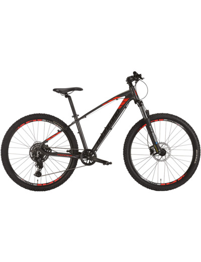 VTT semi rigide URANO 27.5 CUES 1X9V Gris/Rouge