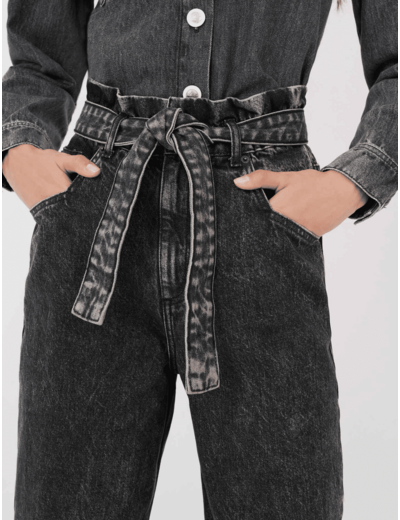 Jean façon slouchy