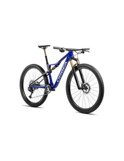 VTT tout suspendu OIZ M-TEAM FACTORY Bleu Cobalt/Carbone