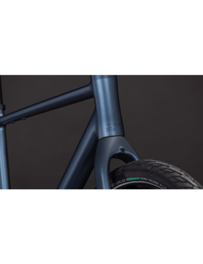 Vélo urbain EDITOR PRO Bleu Minéral/Chrome