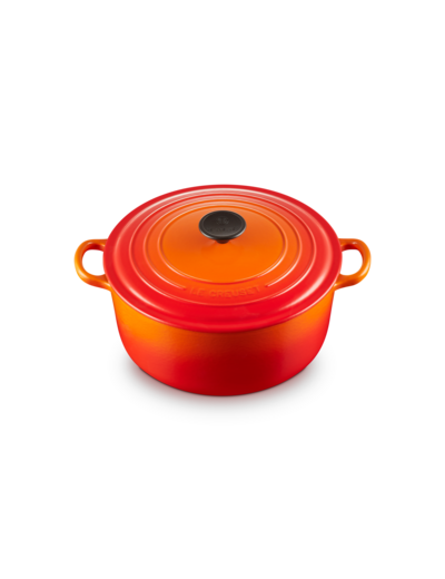 Cocotte ronde 26cm en fonte émaillée volcanique