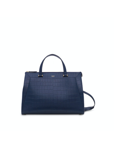 LISON DE LANCEL - Sac cabas - Grand modèle - Bleu Petrole