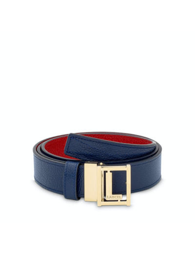 Max de Lancel - Ceinture réversible - Cuir grainé