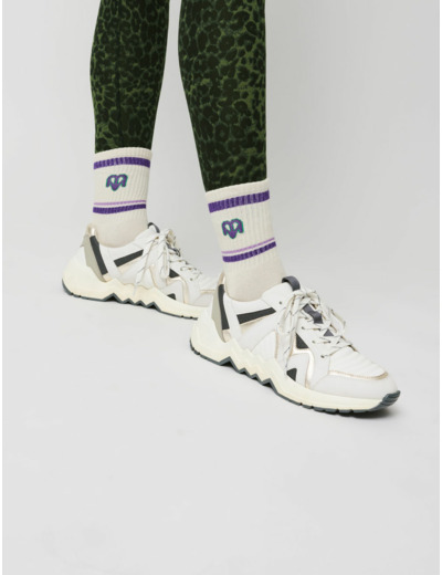 Sneakers en cuir