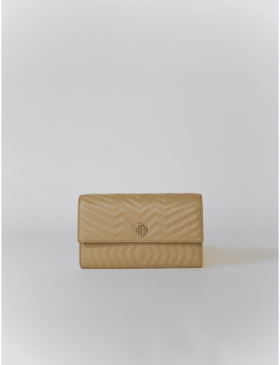 Pochette Clover en cuir