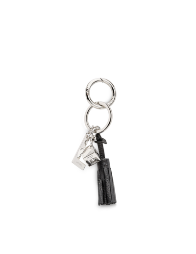Nine de Lancel - Porte-clés pompon - Noir