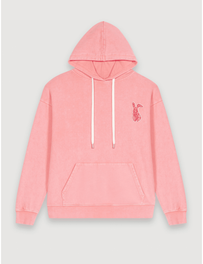 Sweat oversize rose