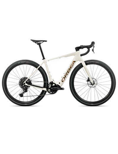 Vélo de gravel électrique DENNA H50 Blanc Ivoire