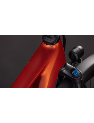 VTC électrique NURIDE HYBRID PRO 600 Rouge Chili/Noir