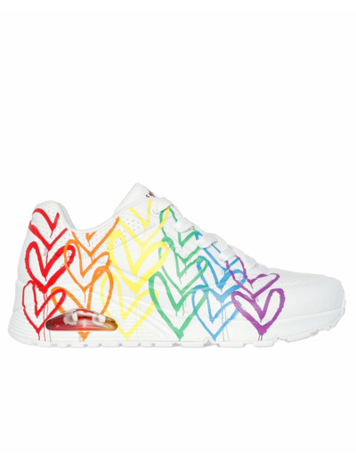 Chaussures Femme UNO-FULL OF LOVE Blanc