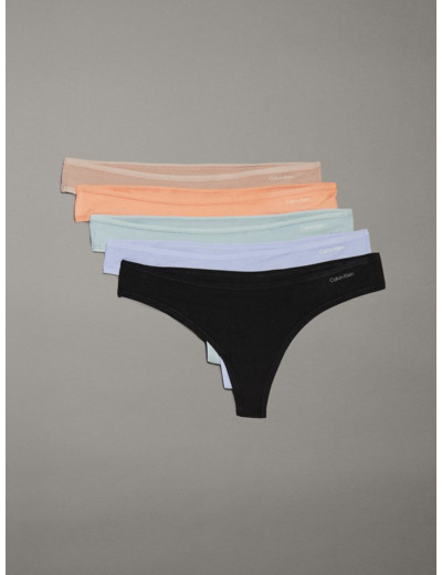 STRING EN COTON IDÉAL - PACK DE 5