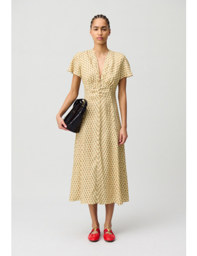 Robe mi-longue