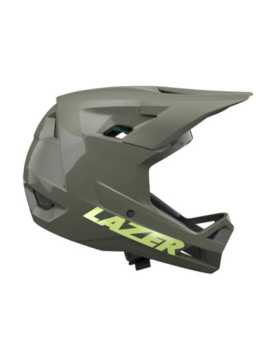 Casque VTT intégral Unisexe CHASE KINETICORE Vert Mousse