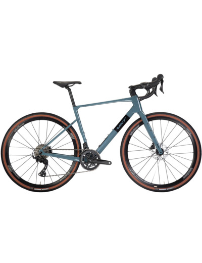 Vélo de gravel MANTIK GRX 1X12V Bleu Pétrole
