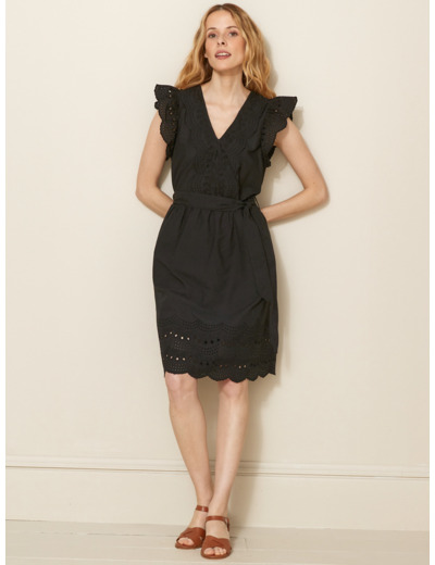 ROBE BRODERIE UNI