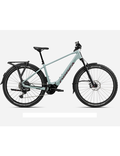 VTC électrique KEMEN ADV 10 Bleu Pierre/Bordeaux
