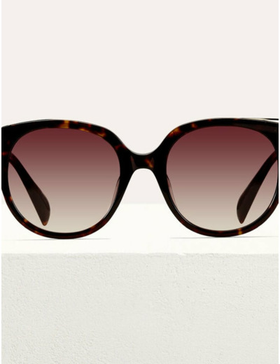 Lunettes de soleil en acétate et métal