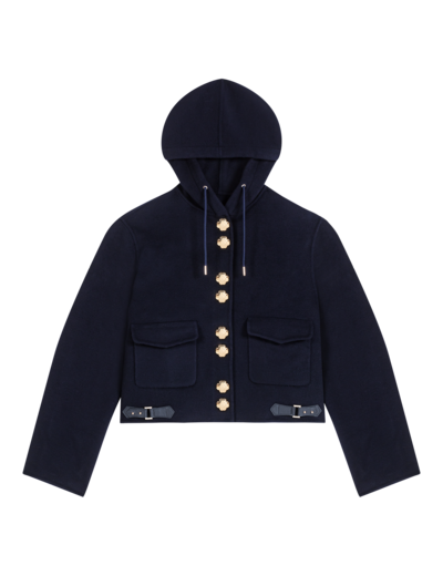 Blouson court double face