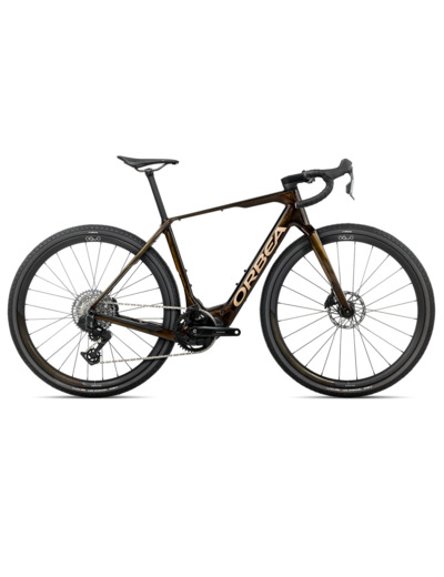Vélo de gravel électrique DENNA M31E Caramel/Or